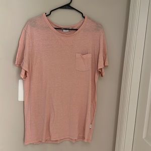 Salmon pink lightweight tee!